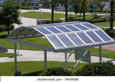 Solar Panels at Convention Center in Florida.