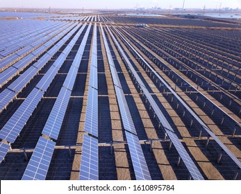 Solar panels green energy light energy