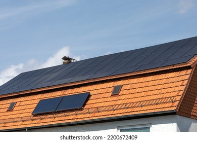 Solar Panels On A Mansard Roof