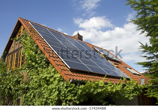 Solar Panels For Your Home >> Solar Panels On Roof Home Stock Photo Edit Now 57434488 Solar Panels For Your Home >> Solar Panels On Roof Home Stock Photo Edit Now 57434488