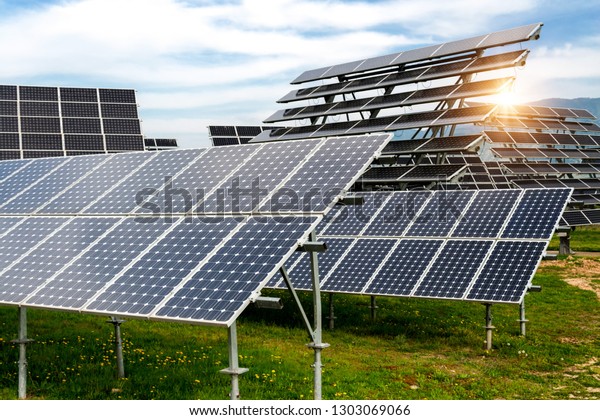 Solar Panels Photovoltaics Sun Tracking Systems Royalty