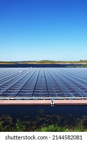 Solar panels in south of Portugal, alentejo region