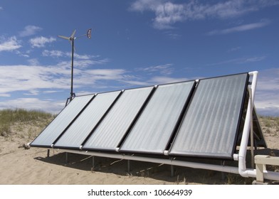 Solar Panels Used Heat Hot Water Stock Photo 106664939 | Shutterstock