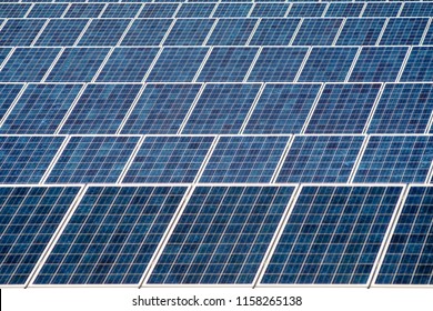 Solar Pannels Field Background