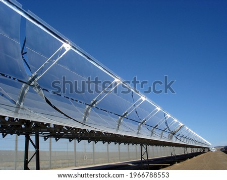 Solar Parabolic trough designed for high temperature powerplant like Andasol  in Spain 