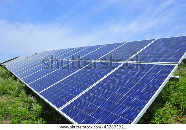 Solar Power Equipment Stock Photo (Edit Now) 452695921