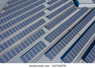 Solar Power panel on the roof top