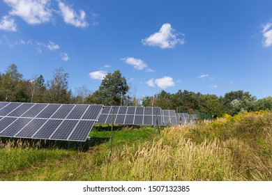 Solar Power Station in the summer Landscape - Shutterstock ID 1507132385