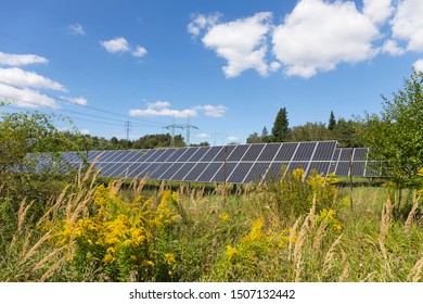 Solar Power Station in the summer Landscape - Shutterstock ID 1507132442