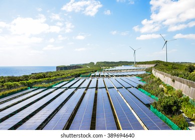 Solar Power And Wind Power Generation