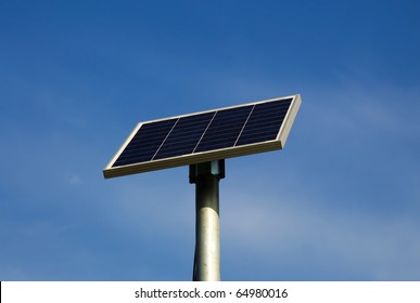 Solar Powered Road Sign