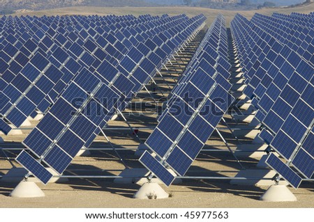 Similar – Image, Stock Photo solar plant Solar cell