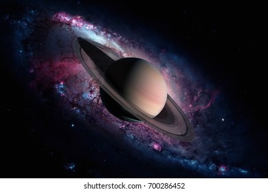 Solar System Saturn Sixth Planet Sun Stock Photo 700286452 | Shutterstock