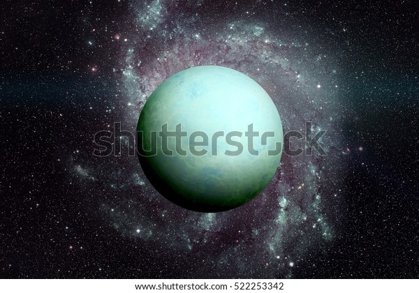 Solar System Uranus Seventh Planet Sun Stock Photo Edit Now