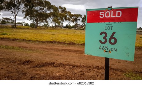 Lot Sold In Regional Australia, On The Outskirts Of Melbourne