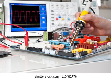 Soldering Of Electronic Equipment