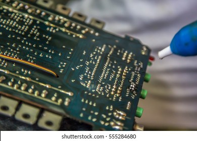Soldering is a process in which two or more metal items are joined together by melting and then flowing a filler metal into the join the filler metal having a relatively low melting point.