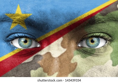 Soldier From Democratic Republic Of Congo