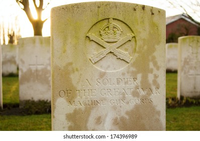 A Soldier Of The Great War In Flanders Fields