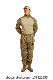 Us Army Soldier On White Background Stock Photo 350917295 | Shutterstock