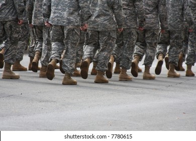 Soldiers Marching