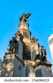 Soldiers And Sailors Monument, A Civil War Memorial In Detroit - Michigan, United States