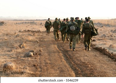 Soldiers Walking