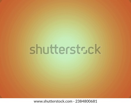 Solid and Orange Concentric Circles of Light or Spiral Shape Abstract, Suitable for Computer Graphic and Background Use