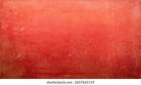 Solid red grunge texture with subtle variations and light distressed marks, offering a clean yet aged background.