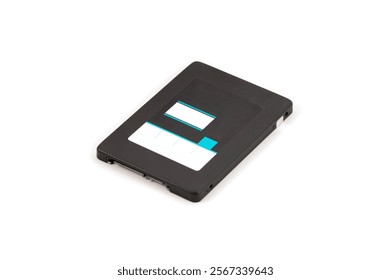 The Solid State Drive Isolated on White Background