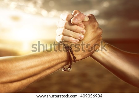 Similar – Image, Stock Photo Together Connectedness