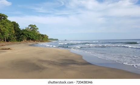 Solitary Beautiful Cocles Beach Costa Rica Stock Photo 720438346 