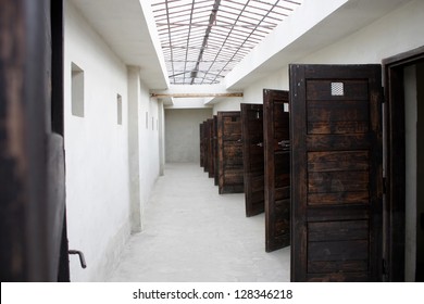Solitary Confinement Rooms In A Concentration Camp
