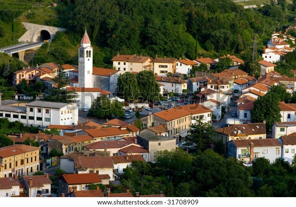 Solkan Village Near Nova Gorica Italian Stock Photo Edit Now