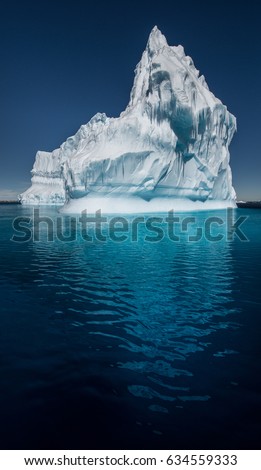 Solo Iceberg in Antarctica