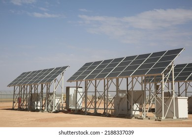 Solor Panels And Gas Pumps 