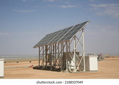 Solor Panels And Gas Pumps 