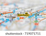 Solothurn on map.