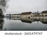 SOLOTHURN, swiss town along river Aare