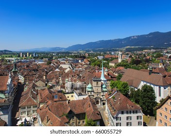 Solothurn Switzerland 10 July 2016 View Stock Photo 660055729 ...