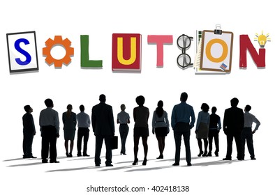 Solution Decision Progress Solve Discovery Ideas Concept