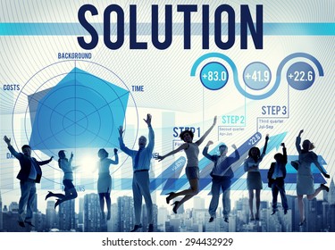 Solution Problem Solving Business Strategy Concept