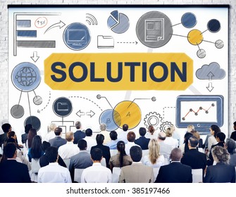 Solution Problem Solving Ideas Strategy Concept