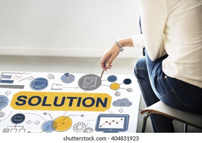 Solution Problem Solving Ideas Strategy Concept