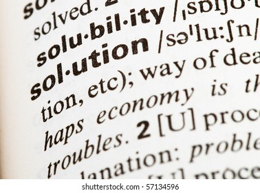 solution word