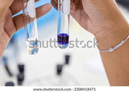 Solvent extraction system for samples  in the laboratory, Research and Development.