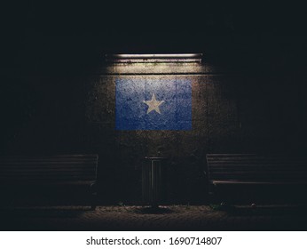 Somali Flag On The Wall, Somali Flag