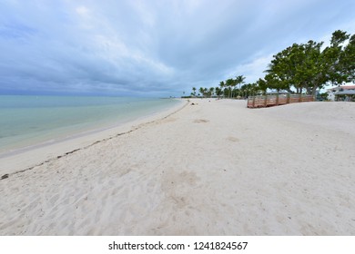 Sombrero Beach At The Florida Keys In Winter