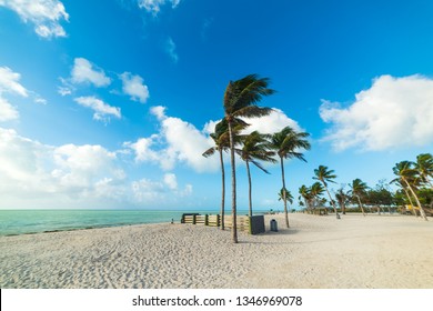 Sombrero Beach In Marathon Key In Southern Florida, USA