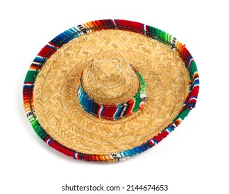 Sombrero Hat Isolated On White Background